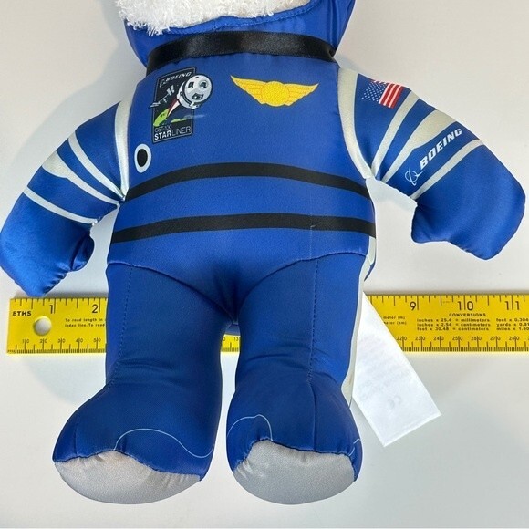 Boeing CST-100 Astronaut Plush Bear 14 inch - Picture 7 of 7